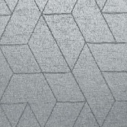 Blackout roller blind fabric sample, item 028876, colour Grey