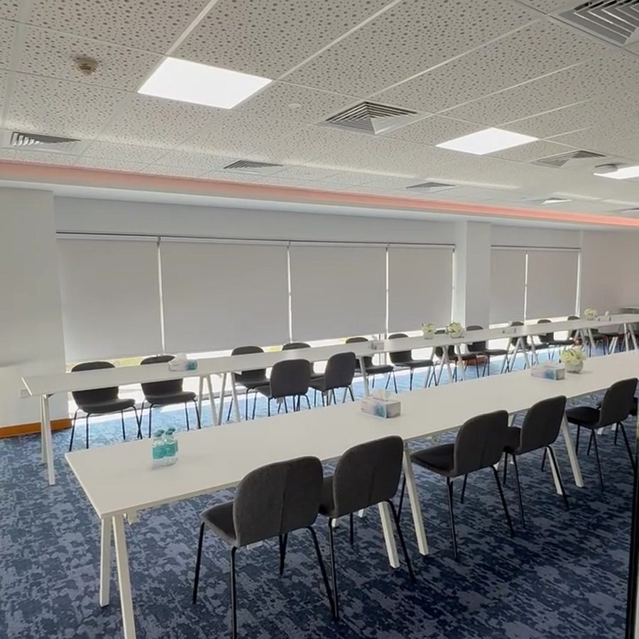 Roller blinds, conference facility, Commercial project, UAE